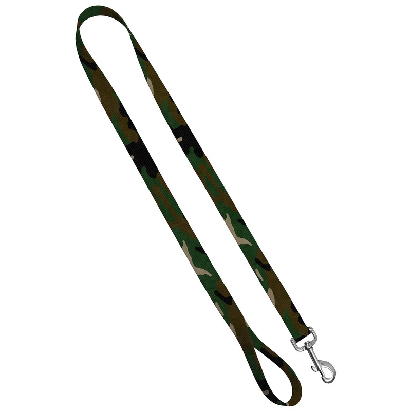 Camo Dog Collar And Leash – Camouflage Waterproof Dog Collar and Dog Leash, Wide Range of Sizes For Every Dog 1″ LEASH 6 FT