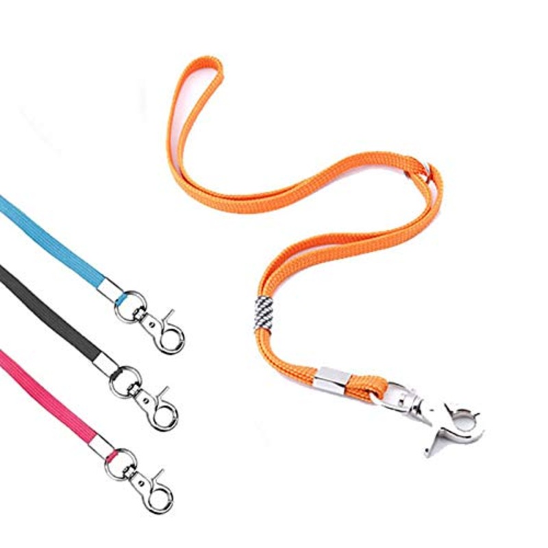 CLCK Pet Dog Grooming Loops – Nylon Restraint Noose Adjustable Fixed Dog Cat Safety Rope for Pet Grooming Table Bathtub Dog Bathing Supplies – 22 inches 4Pack