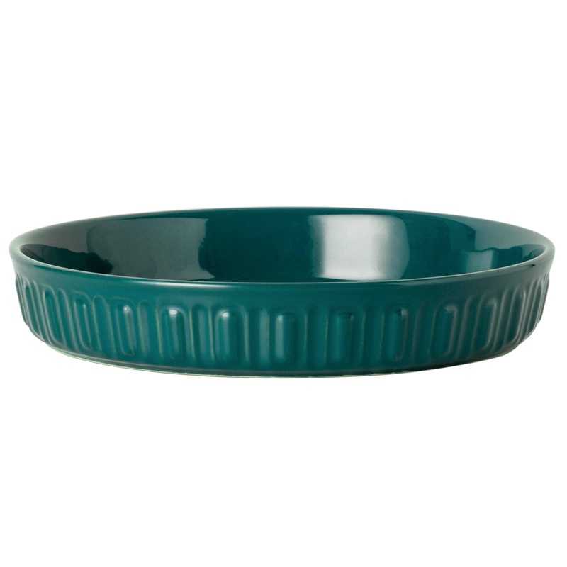 FE Ceramic Pet Dog Bowls – 10.5″ Extra Large and Weighted Pet Food and Water Feeder for Small, Medium and Large Breeds, Non-Slip, Dishwasher Safe Turquoise