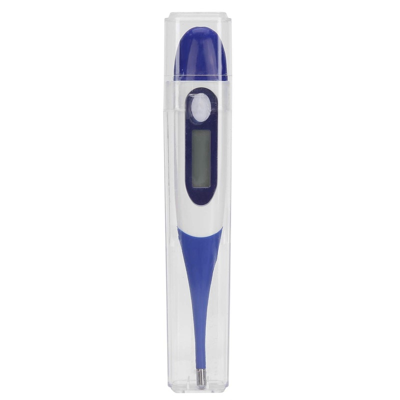 Professional Pet Livestock Thermometer, Fast Digital Veterinary Thermometer, Pet Thermometer for Dogs,Cats, Horse,Cattle,(No Battery)