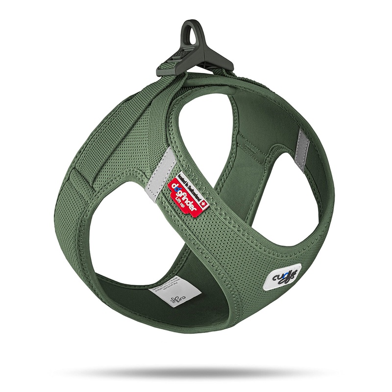 Curli Vest Harness curli Clasp Air-Mesh Moss Medium