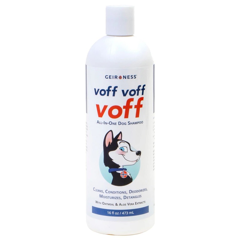 Geir Ness Voff Voff Voff All-in-One Shampoo – Hair Detangler Pet Deodorizer Hair Conditioner and Hair Moisturizer