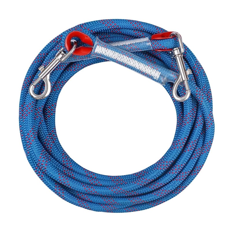 DDculture Ultra Strong Dog Tie Out Rope for Large Dogs and Big Pets,Safe and Effective Tangle Free Dog Tether,Dog Leash Holds up to 150 lbs,20/30 ft 30ft