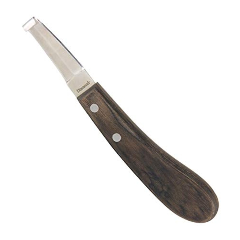 DIAMOND FARRIER 3843 Double Edged Hoof Knife Multicoloured