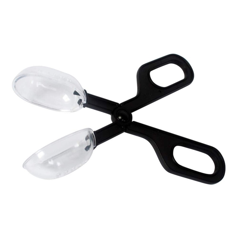 POPETPOP Poop Tongs,Reptiles Feeding and Litter Poop Clamp Cleaning Tool for Terrarium Aquarium Fish Tank Lizard Beetle Insect