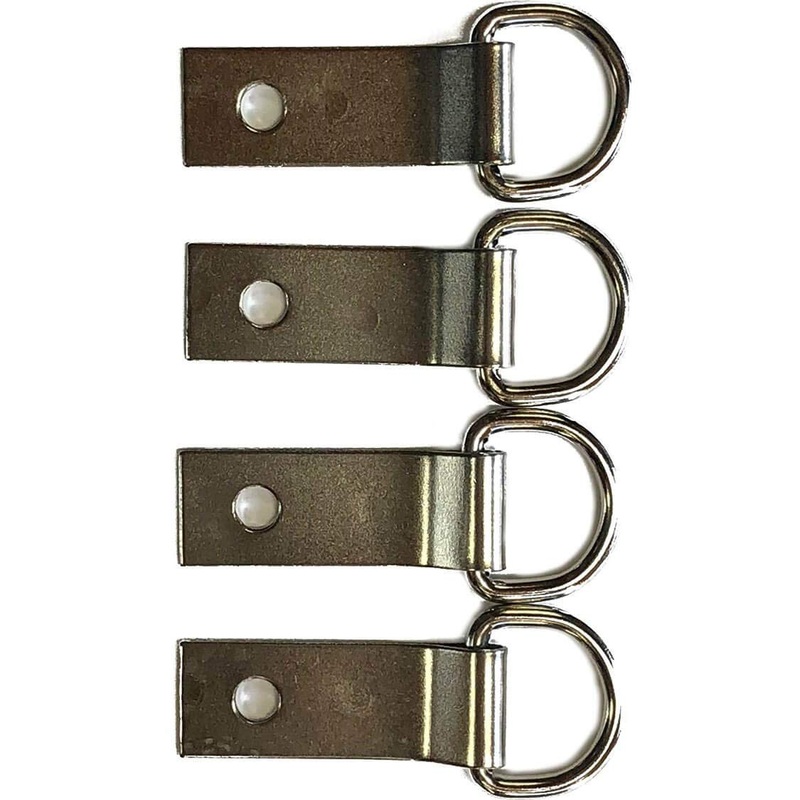 Set of 4 pcs Saddle Repair 1 1/2″ Clip & Dee 5/8″ D Ring