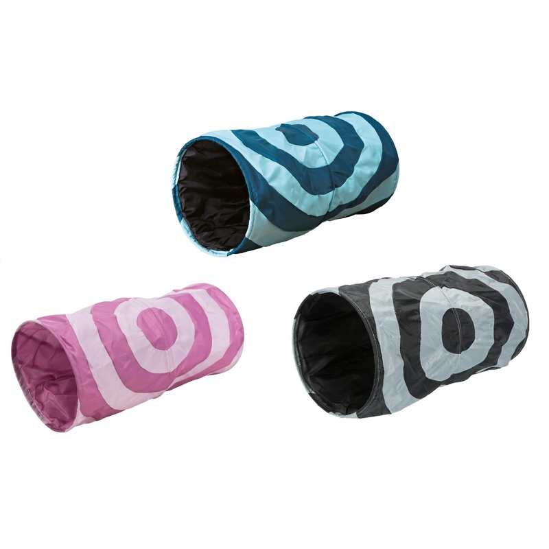 TRIXIE Cat Tunnel with Crinkling Foil for Encouraging Play, Indoor / Outdoor