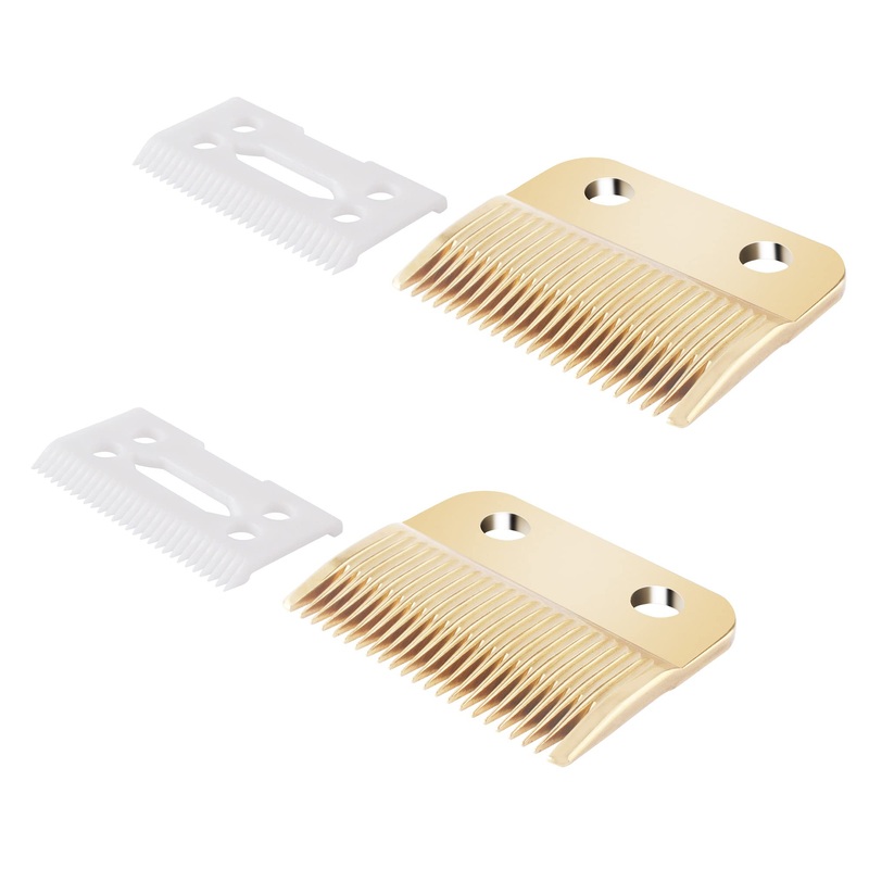 1037-400 Replacement Clippers Blades Compatible with Wahl 30-15-10,Professional Animal Standard Adjustable Blade Set,Ceramic Dog Blade Set,2 Set