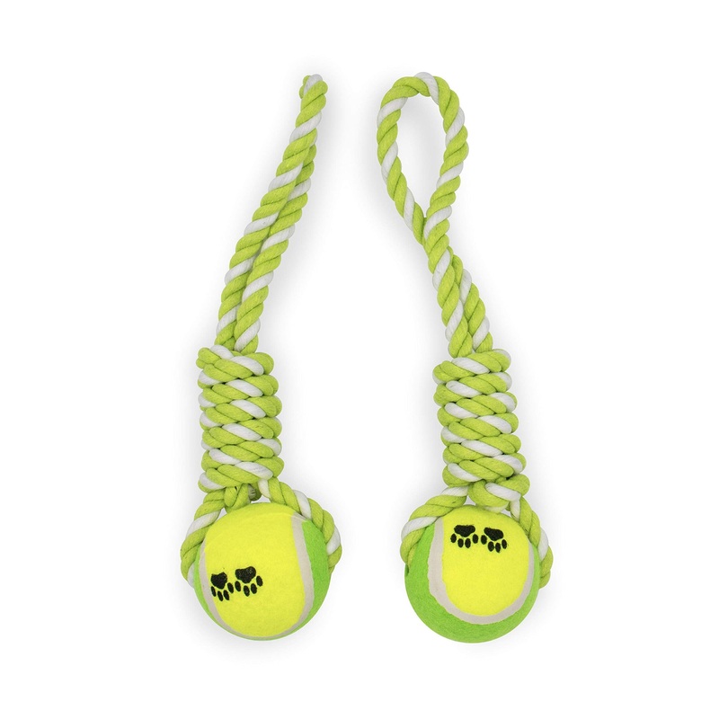 Dog Toys Rope Large Dog Chew Toys, Indestructible Rope Dog Toys Tough Dog Toys for Aggressive Chewers Large Breed, Medium Dogs, Cotton Puppy Teething Chew Tug Toy Ball Rope
