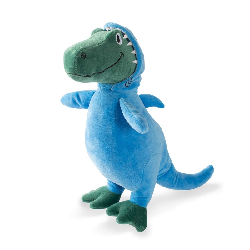 Fringe Studio Plush Pet Toy with Squeaker, Feelin Jawsome! (289626)