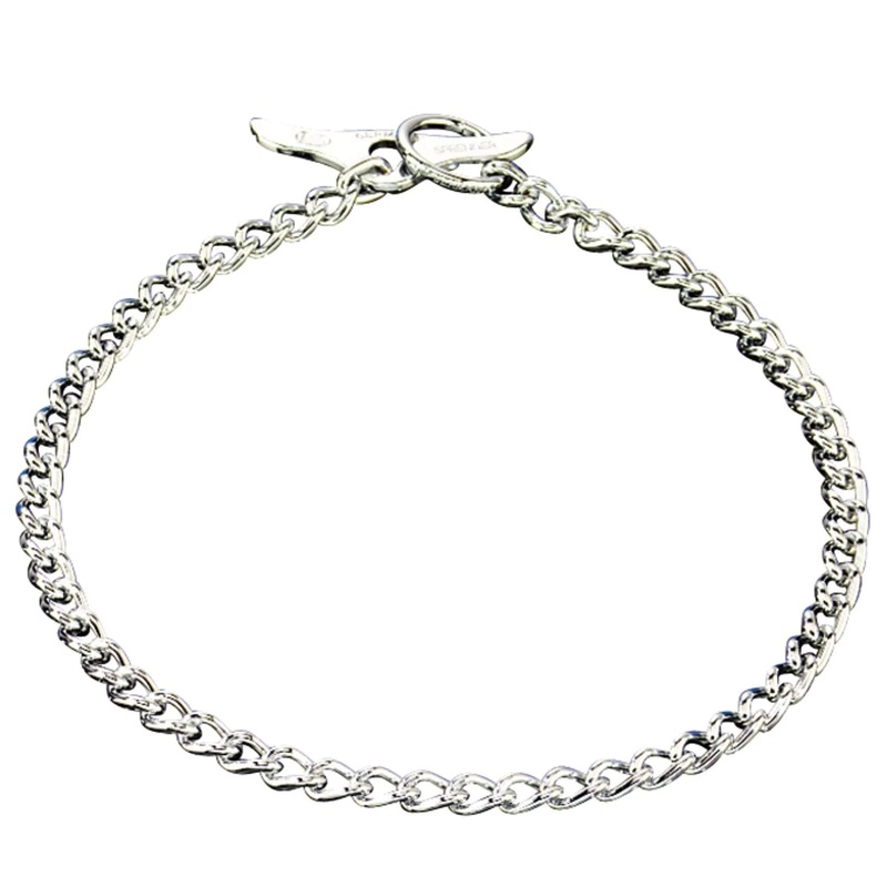 Herm Sprenger Medium Choke Chain with Toggle 16 inch  40cm