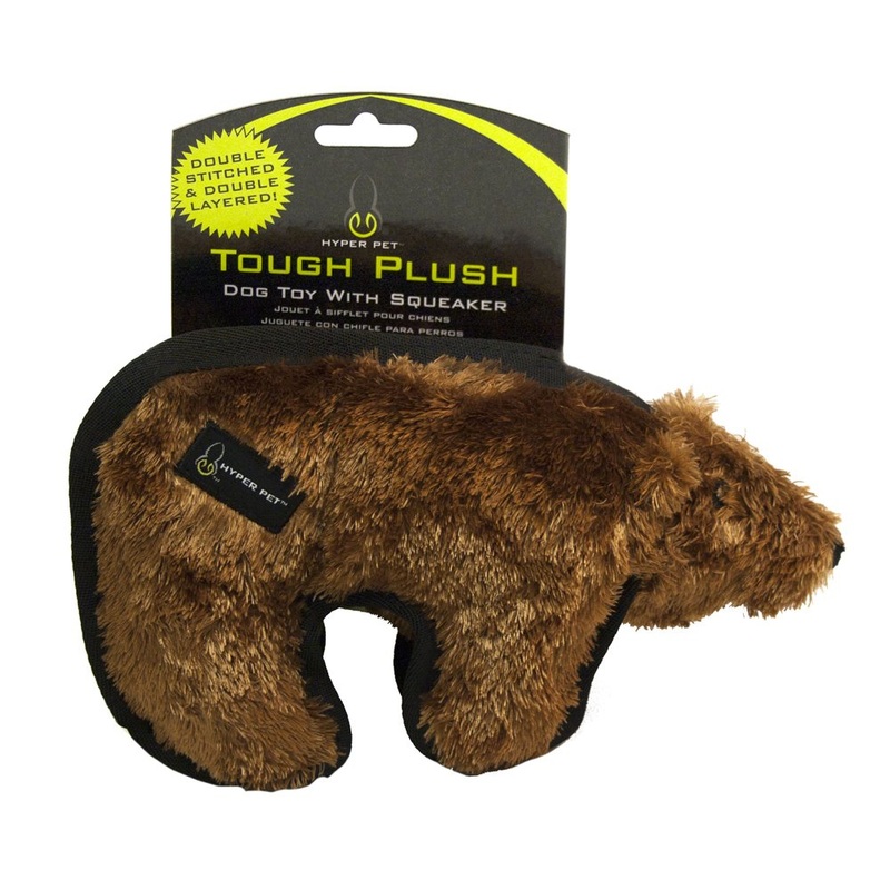 Hyper Pet Tough Plush Durable Dog Toys Bear