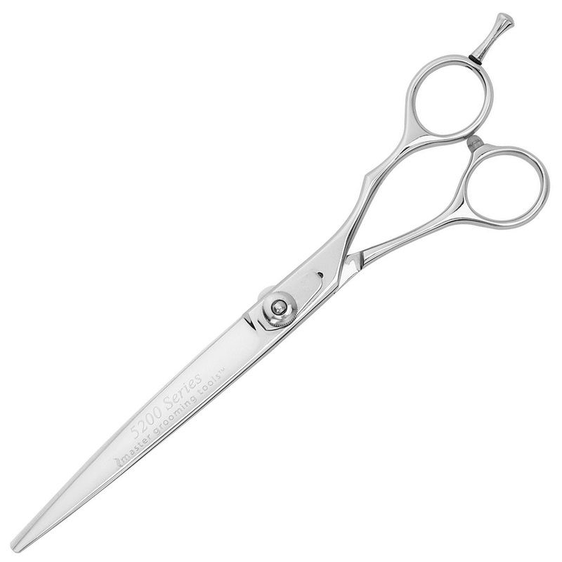Master Grooming Tools Stainless Steel 5200 Series Straight Dog Shears, 6-1/2-Inch 7.5 Inch
