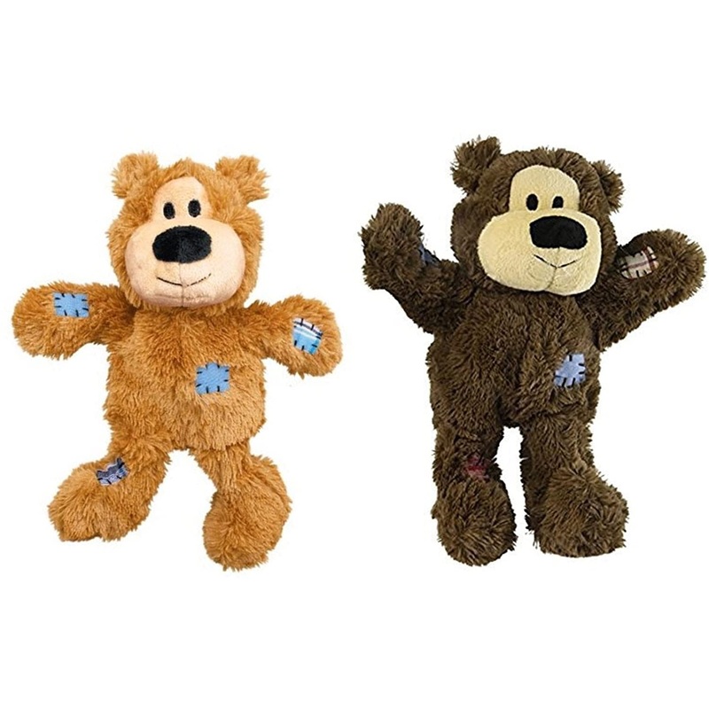 Wild Knots Bears Durable Dog Toys Size:Med/Large Pack of 2 Medium/Large Pack of 2