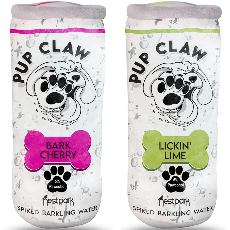 Pup Claw Dog Toys – Funny Cute Plush Dog Toys with Squeaker – Parody Dog Toy (2 Pack) (Original Pack) Original Pack