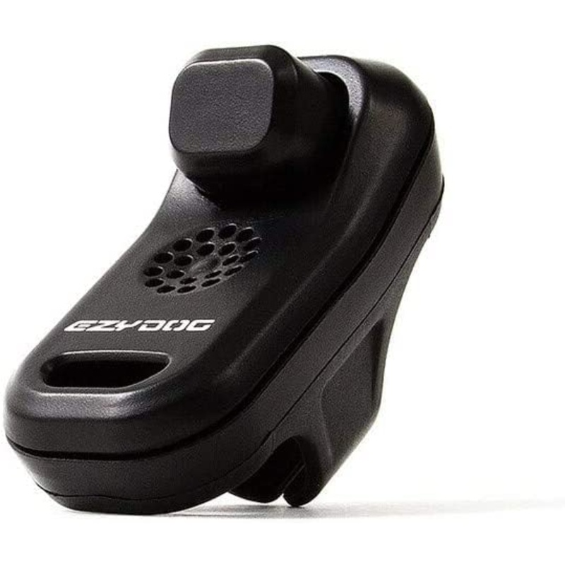EzyDog Command Clicker Ergonomic Dog Training Tool with Wrist Strap – Hands Free & Universal Fitting System for Fingers Trains Effectively & Humanely with Positive Reinforcement (Black) Black