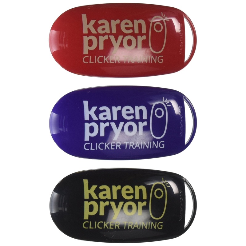 Karen Pryor i-Click Dog Training Clicker, 3 Clickers