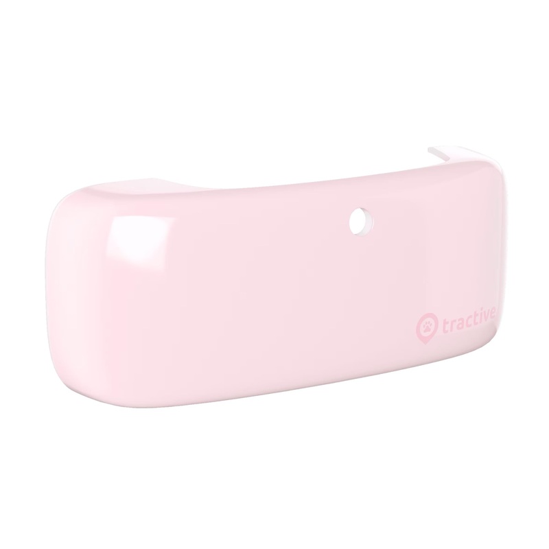 Tractive GPS Dog LTE (4) Hard Cover – Pink Pink Cover