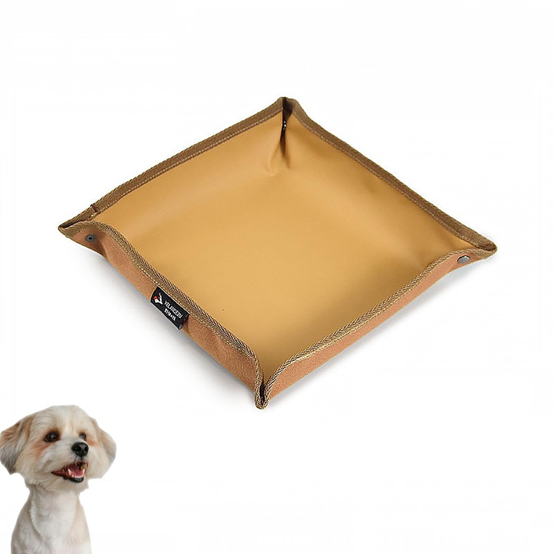 Portable Foldable Dog Water Bottle & Travel Bowl – Oxford Fabric Water Bag for Dogs – Collapsible Design for Easy Storage – Ideal for Hydration and Food on The Go