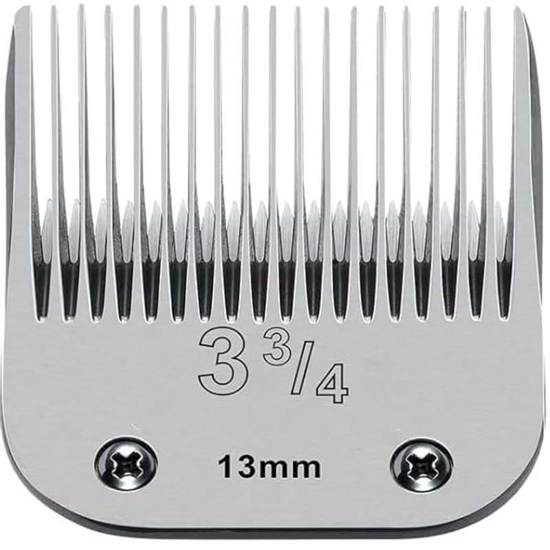 3-3/4 Detachable Replacement Ceramic Blades,compatible with oster Classic 76/Star-Teq/Power-Teq andi A*dis AGC,BDC,BGC,MBG Series ClippersSize 3-3/4, 1/2-Inch13mm