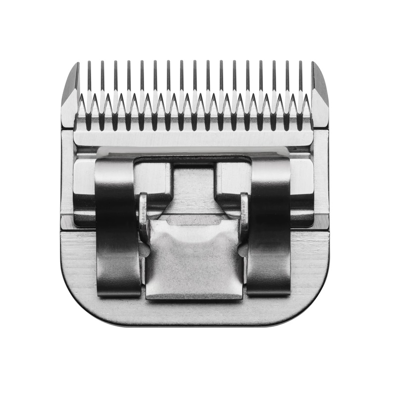 Andis 72615 Ultra Edge Detachable Dog Clipper Blade  Carbon-Infused Steel, Long-Lasting Sharp Edges with Deep Teeth, Removes Hair 3/8-Inch (9.5 mm) – Fits AG, AGC, BDC Models – Size-4 FC, Chrome