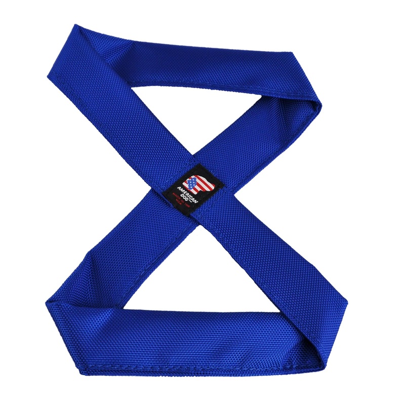 Infinity Tug  Durable Tug Dog Toy Made in USA from Pet-Safe, Machine-Washable 1680 Nylon Ballistic Material for Bonding, Play Time, Mental Stimulation, Exercise, Training, & More One Size Infinity Tug