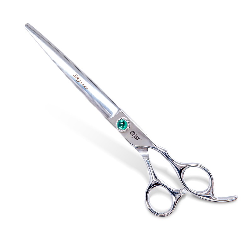 Dog Grooming Straight Scissors 7.5 inch Professional Pet Shears Made Of Japanese Advanced Stainless Steel Professional Grooming Scissors for Dogs Cats and Other Pets