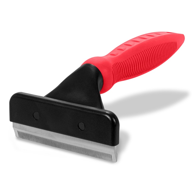 Paw Brothers Deshedding Tool, Deshedding Brush for Dogs and Cats, Professional Dog Grooming Brush for Shedding, Pet Hair Remover, Fur Removal Brush for Medium and Long Pet Hair, Large