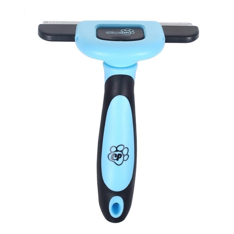 Pet Grooming Brush for Shedding, Long & Short Hair, Reduces Shedding by More Than 95%, Professional Deshedding Tool for Dog & Cat, Black