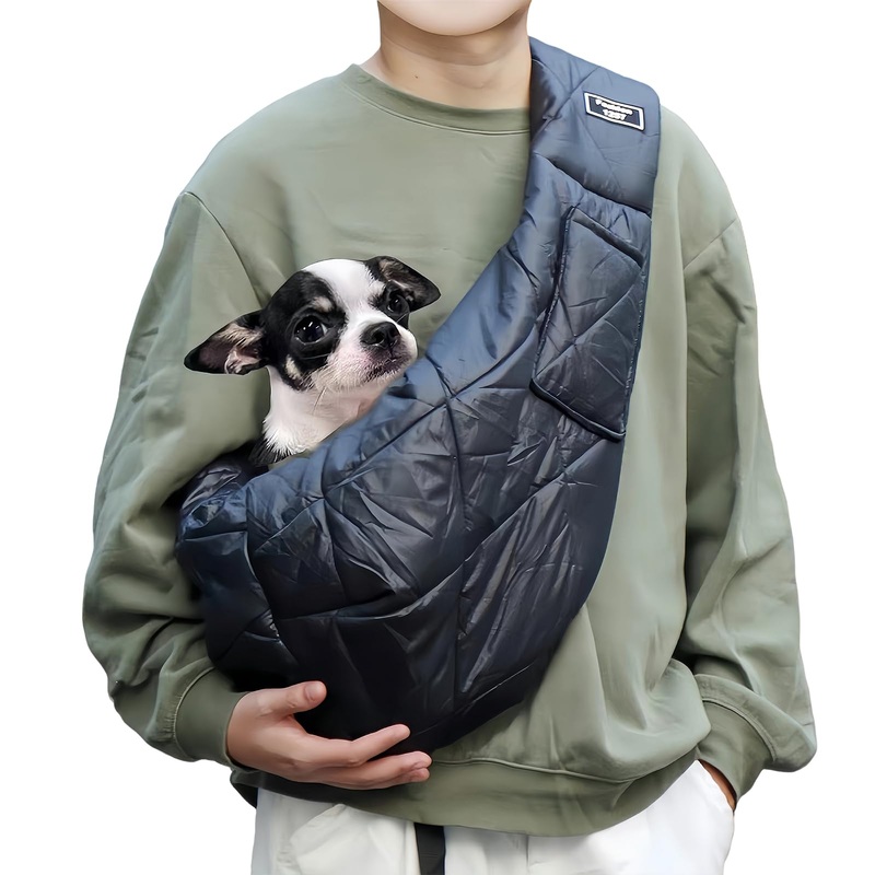Cat and Dog Sling,Hands-Free Pet Carrier for Puppies,Dog Slings for Small Dogs for Small Pets,Windproof,Warm and Comfortable