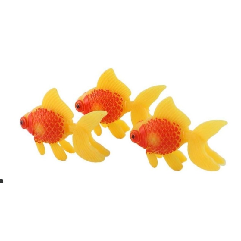 3 Pcs Artificial Moving Aquarium Ornaments – Goldfish and Orange Fish Thematic Aquarium Dcor Thematic Ornaments Decor for Fish Tank Ornaments Aquarium Dcor