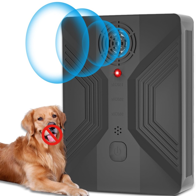 Anti Barking Devices, Anti Barking Device for Dogs Long Range 50ft, Barking Control Devices for Dog Training in Outdoor, 3 Modes Ultrasonic Bark Box, Dog Bark Deterrent Devices, Dog Barking Silencer