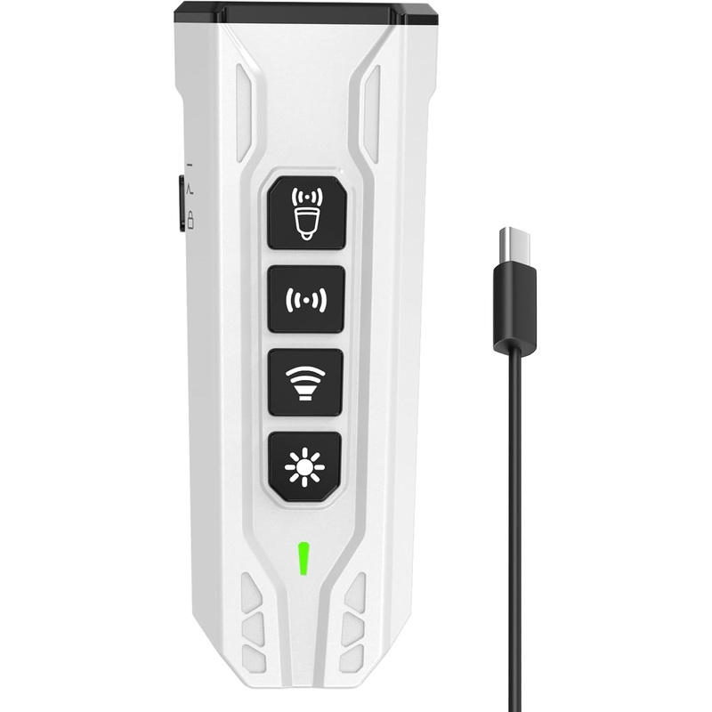 Dog Barking Control Devices 3X Sensor Anti Barking Device with Training/Deterrent Modes Dog Whistle to Stop Barking Ultrasonic Dog Barking Deterrent with LED Flashlight 50 FT Range Rechargeable