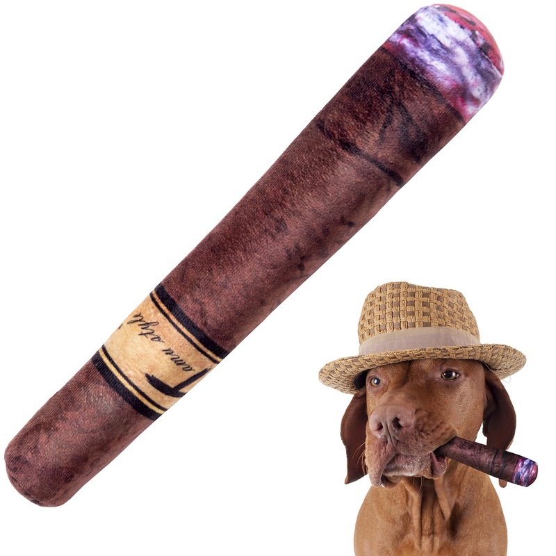 Funny Dog Toy with Interactive Squeaky Sound and Plush Cotton Filled Softness for Small, Medium, and Large Puppies and Dogs, Fun Novelty Play