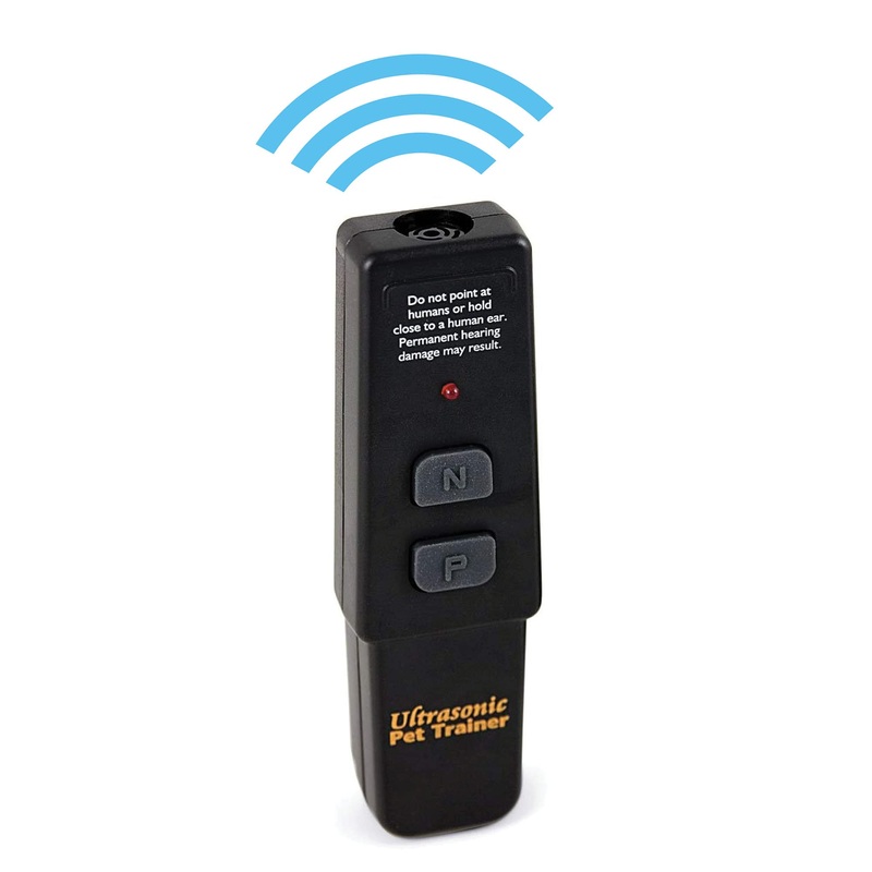 PetSafe, Collarless Ultrasonic Remote Trainer, Two Tone, Safe, Anti Bark, Black Anti-bark 2 in 1 Trainer