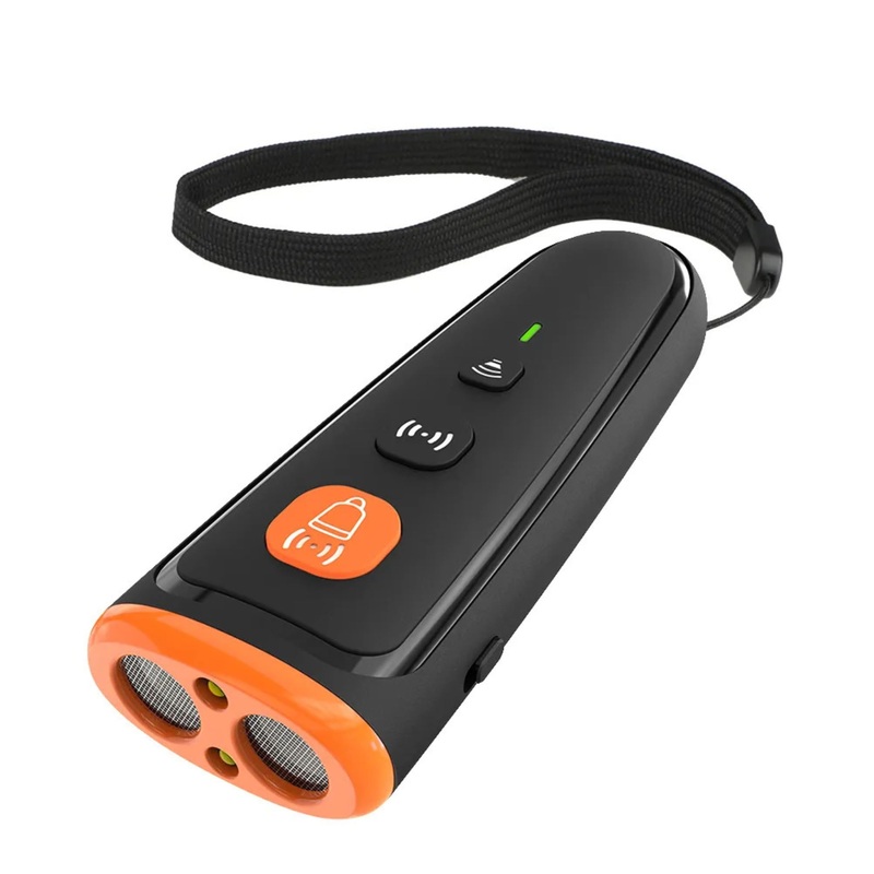 Ultrasonic Barking Dog Deterrent Device, Pocket Size, Anti-Barking Trainer with 3 modes, Stops Excessive Barking, Safe & Effective for Indoor/Outdoor Use, Dog Training Tool to Correct Bad Behavior