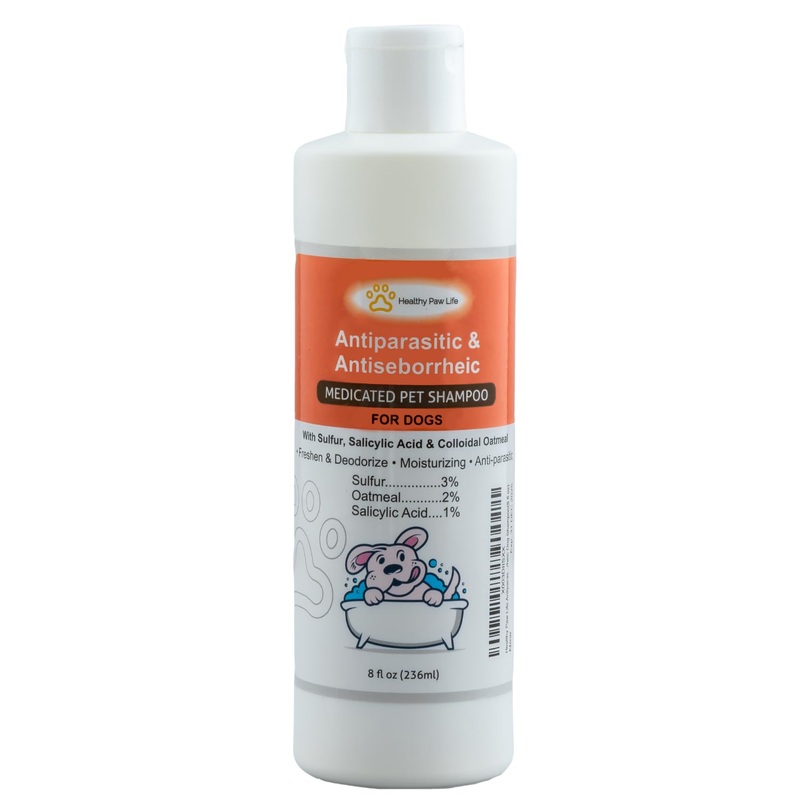 Antiparasitic & Antiseborrheic Dog Shampoo (8 fl oz) 8 fl oz
