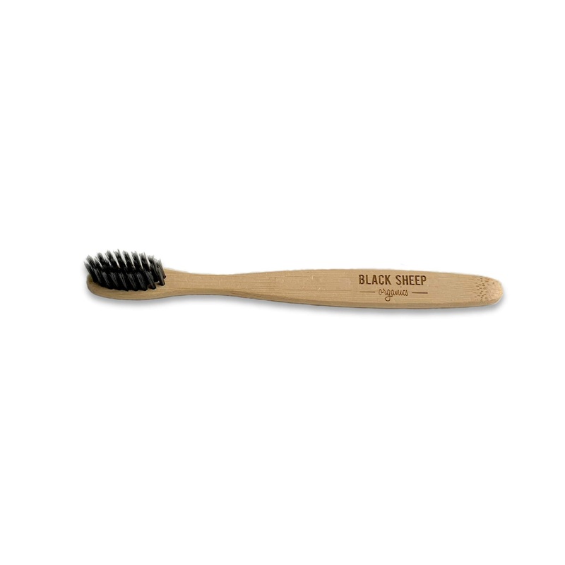 Bamboo Toothbrush for Dogs-BPA Free Ultra Soft Dog Toothbrush- Gentle on Dog Gum and Dog Teeth-Charcoal Infused and Non-Plastic Biodegradable Handle