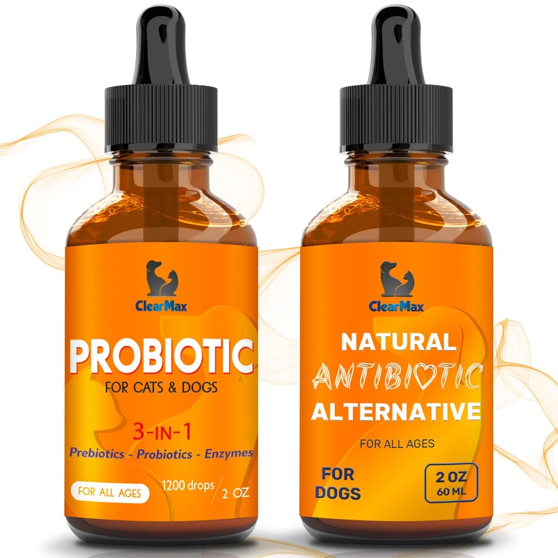 Natural Supplements for Dogs and Cats  Probiotics for Dogs  Probiotics for Cats  Bundle