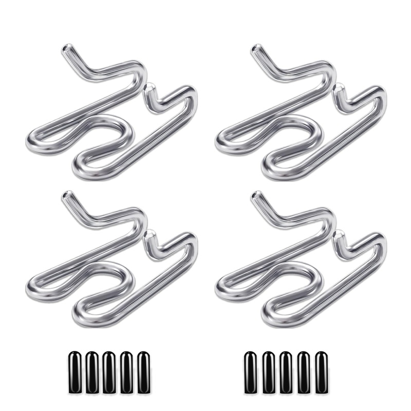 4pc Prong Dog Training Collar Extra Links for All Brands Dog Collar, Adjustable Dog Pinch Collar Links, No Pull Collar Links for Small Medium Large S: 2.25mm