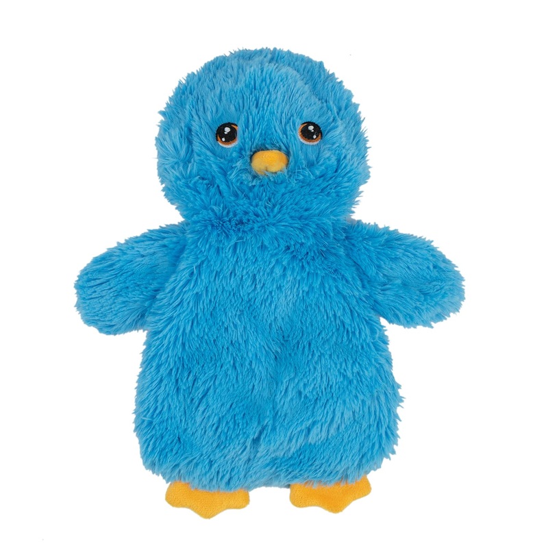 Best Pet Supplies Chicken Crinkle Plush Dog Toys for Interactive Play, Puppy and Senior Indoor Play, Colorful Chicken Toy Shape, Cute and Cuddly – Crinkle Chicken (Blue) Large Crinkle Chicken (Blue)