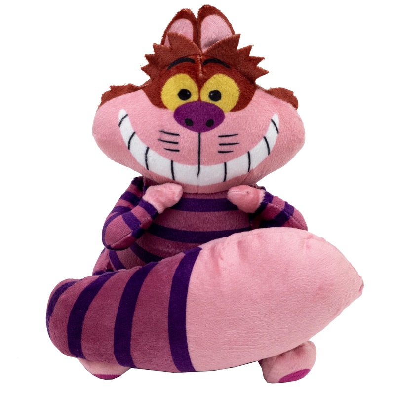 Buckle-Down Disney Dog Toy, Alice in Wonderland Cheshire Cat Sitting Full Body Pose, Plush