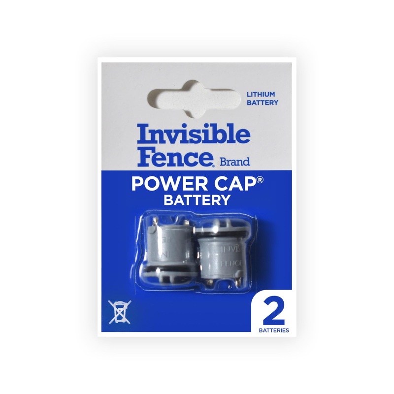 Invisible Fence Brand Power Cap Battery – Replacement Dog Collar Batteries for Microlite, Microlite Plus MaxDog, and MaxDog Plus In-Ground Fence Collars, 2-Pack 2 Pack