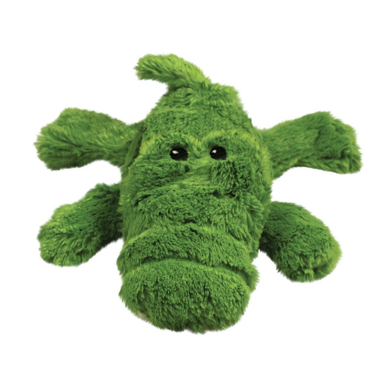 KONG Cozie Plush Toy – Small Aligator Dog Toy Small – Aligator Dog Toy – Pack of 2