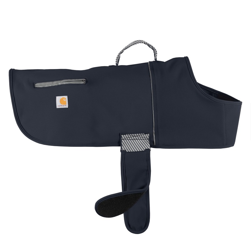 Carhartt Quick Duck Jac, Pet Dog Vest, Water Repellent Canvas, Dark Sapphire , X-Large XL (Neck: 24″-29″, Girth: 30″-45″, Back: 24″)