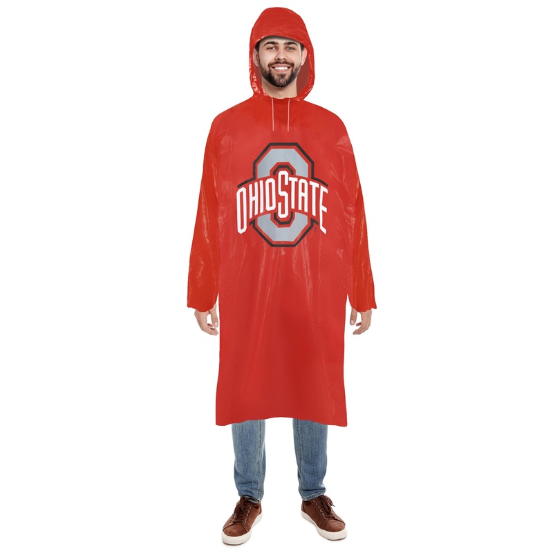 Pets First with Elastic Sleeves and Drawstring Hood NCAA Ohio State Buckeyes One Size Team Color