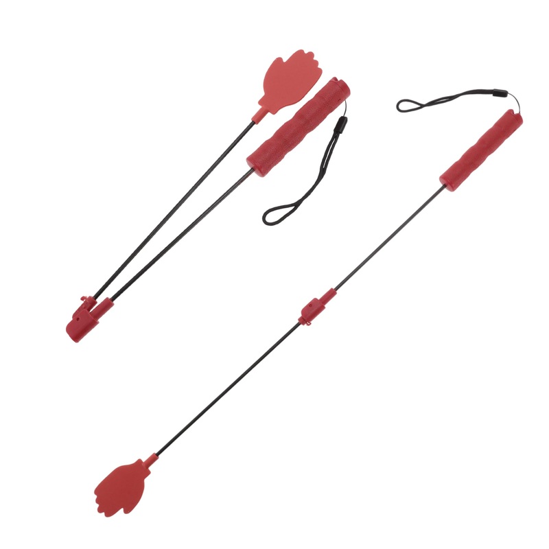 Dog Training Whip, Silicone Durable Dog Training Whip, with Anti-Slip Handle, for Outdoor and Indoor Training Dog Tools, Red