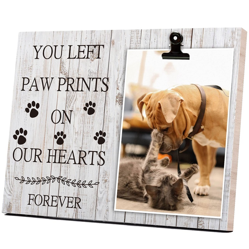 Pet Picture Frame Cat or Dog Frame 4×6 Memorial Pet Loss Picture Frame 3