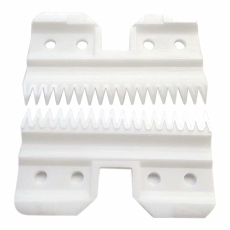 2pcs 18Teeth Ceramic Blade Fast Feed Clippers Replacement Blades for A5 Grooming Cutter Series, 18Teeth Andis Blade Parts (3F/3FC, 4F/4FC, 5F,/5FC, 7F/7FC, 3#, 4#, 5#,7#, 8.5#, 9#, 10#)