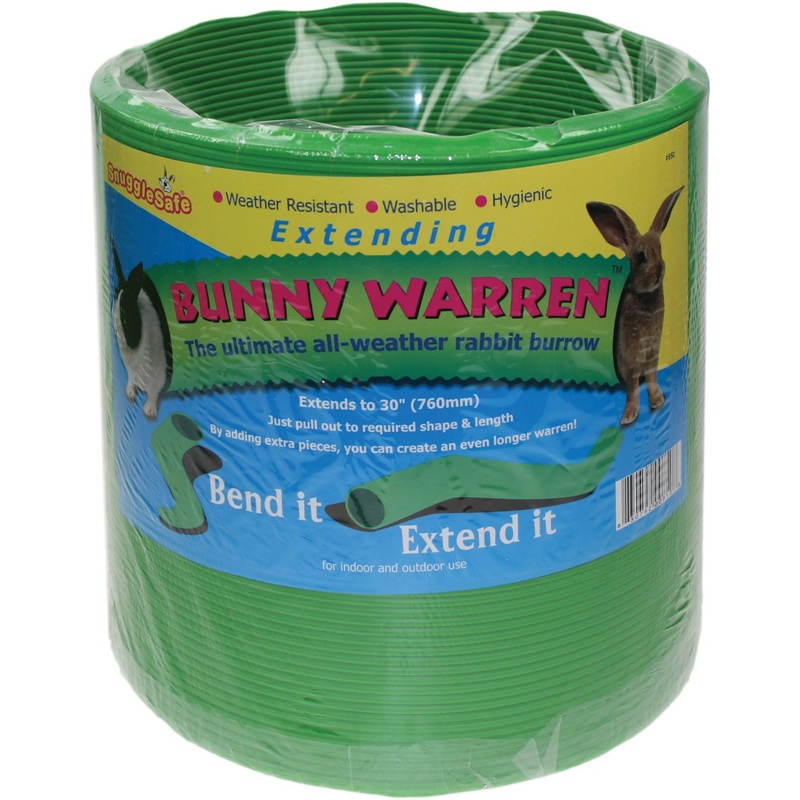 All Weather Flexible Bunny Warren Fun Tunnel, Green (Package May Vary) 1